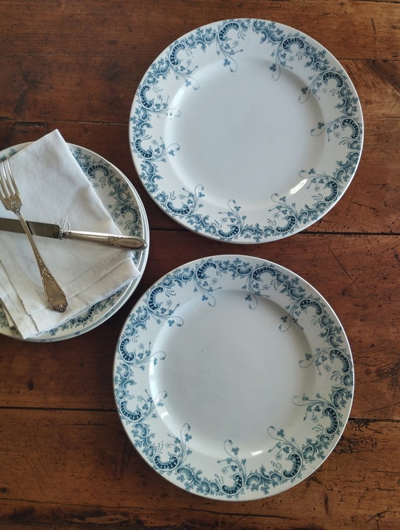 Image 1 of Vajilla de piedra de hierro "bizantina" de Saint-Amand & Hamage