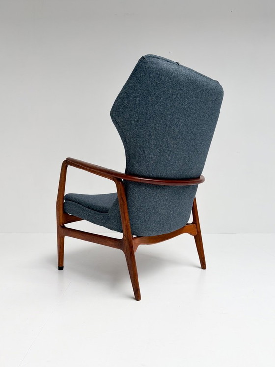 Re-upholstered Edith (men's) Armchair by Bovenkamp, 1960s – Textile, Vintage (photo 10 of 16)
