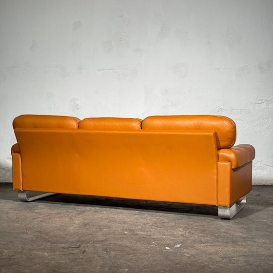Image 1 of Ensemble de canapés en similicuir Agnes de Hongrie, 1979
