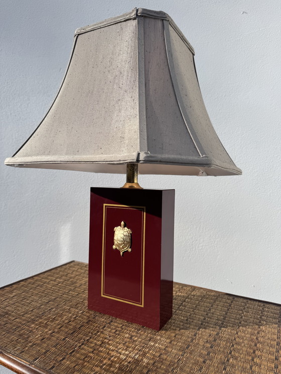 Image 1 of Turtle lamp, Le Dauphin, 1970s