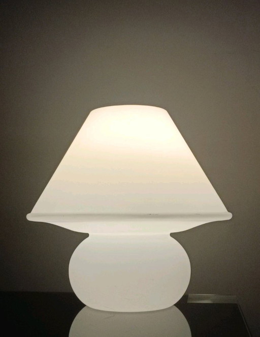 Mushroom lamp model 6249 by Glashütte Limburg, 1970s