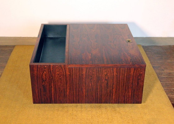 Image 1 of Vintage Scandinavische bar-/plantentafel van palissanderhout