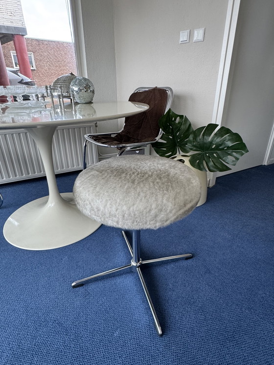 Image 1 of Mid century draai kruk 