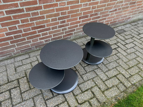 Image 1 of 2x tables d'appoint Leolux Cyclo 2ème génération