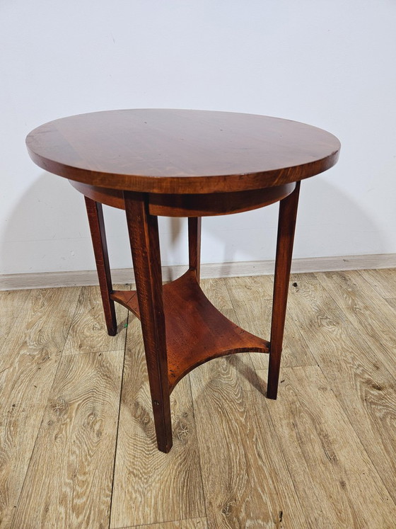 Originele Ovale Tafel van Thonet – Koffietafelboeken, Wood, Mid Century Modern (photo 10 of 12)