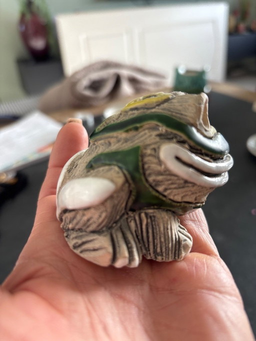 Artesania Rinconada kikker beeldje 