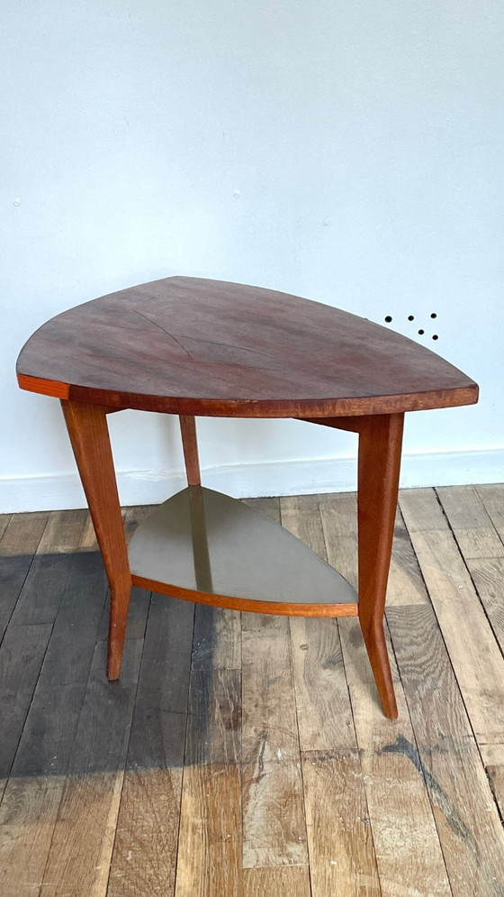Tripod Coffee Table, 1950s/60s – Plastic, Plexiglass (photo 6 of 34)