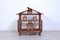 Antiek houten vogelhuisje, jaren 1890 – tuinaccessoires, Wood, Metal