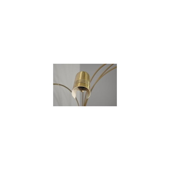Image 1 of Vintage brass floor lamp, 1970s