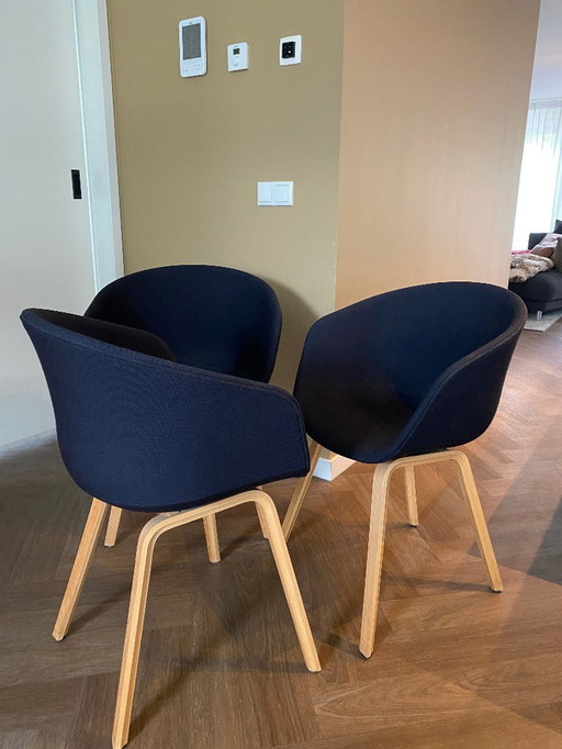 6 x Hay - Hee Welling - Stuhl - Eiche, gepolstert - HAY AAC23