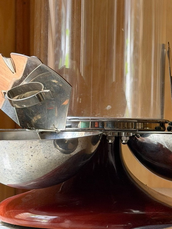 Rare Vintage 1950s Italian Revolving Condiment Server Space Age MCM Gravity Snack Sugar Dispenser Made in (photo 3 of 9)