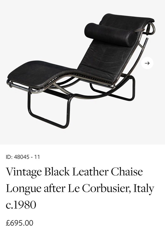 Image 1 of Chaise longue années 70. Style Art déco vintage