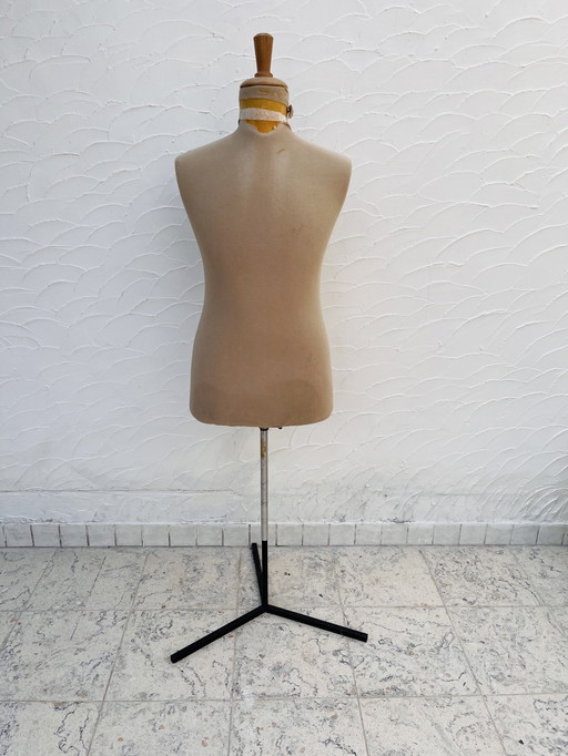 Mannequin on metal stand