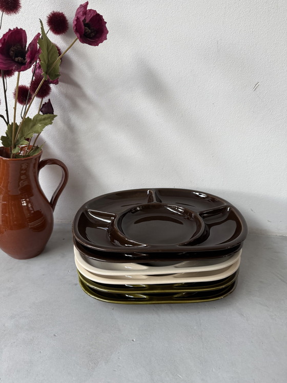 Image 1 of Piatti a scatola Sèvres - set da 6 - Francia