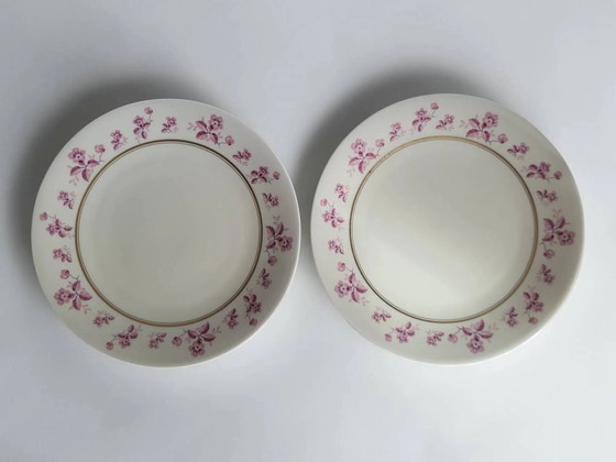6 piatti in porcellana di Limoges - Raynaud & Cie – Stoviglie (photo 4 of 12)