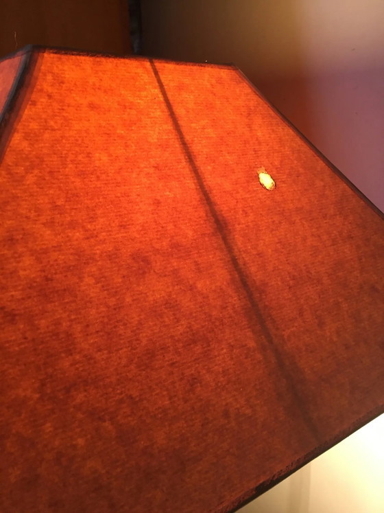 Lampada in mogano con base scolpita. – Lampade da tavolo, Vintage (photo 7 of 9)