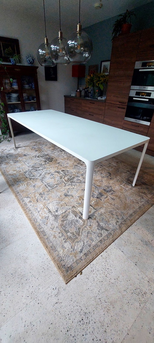 Table de salle à manger Remadesio « Plate » – eettafels, Glass, Aluminium (photo 2 of 5)