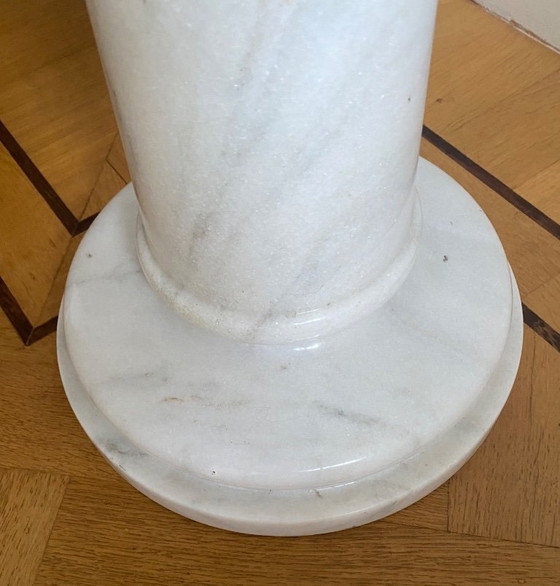 Image 1 of Carrara wit marmeren kolom