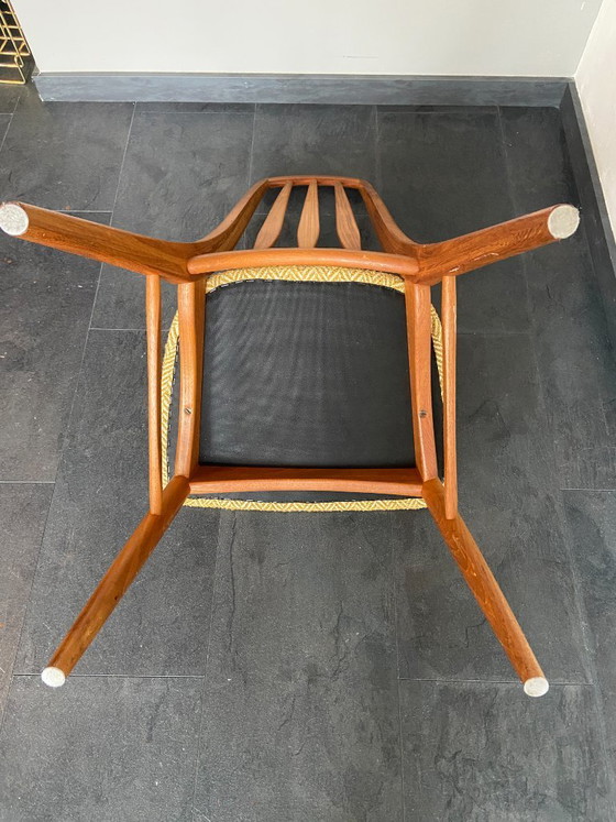 Image 1 of Ensemble de 6 chaises à repas vintage par Niels Kofoed