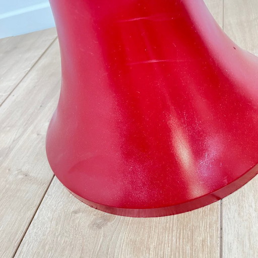 Tabouret tampon Tam-tam, coloris bordeaux