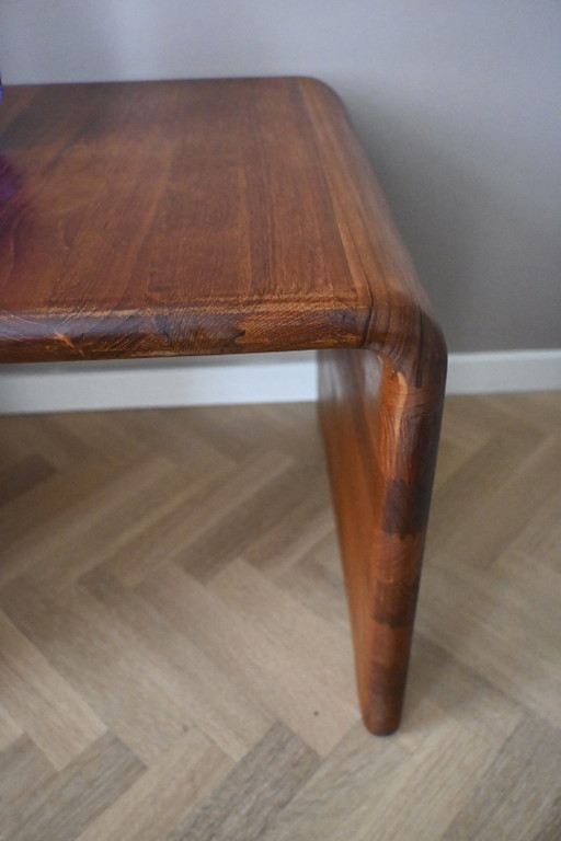 Mesa auxiliar danesa de teca Hornbæk Møbelfabrik de los años 60 – bijzettafels, Wood (photo 2 of 10)