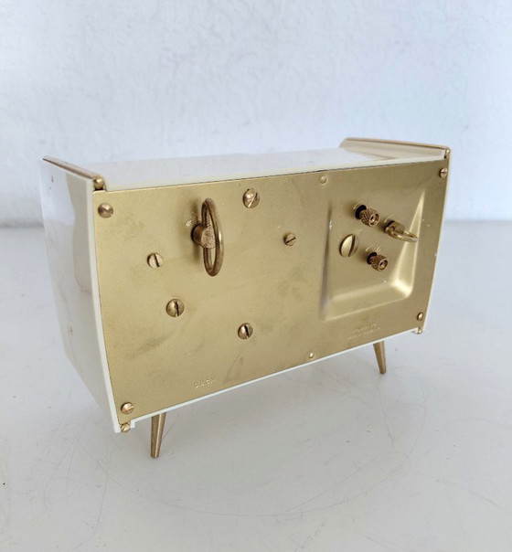 Image 1 of Goldbuhl/Richter KG fifties alarm clock with music box