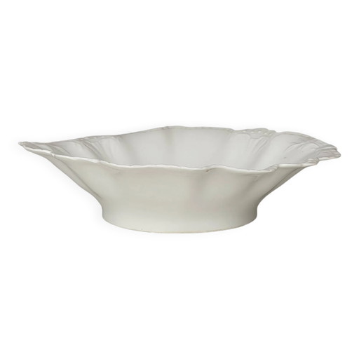 Limoges porcelain dish / basket 19th century