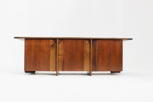 Vintage Italian Walnut Sideboard by Ammannati and Vitelli for Catalano