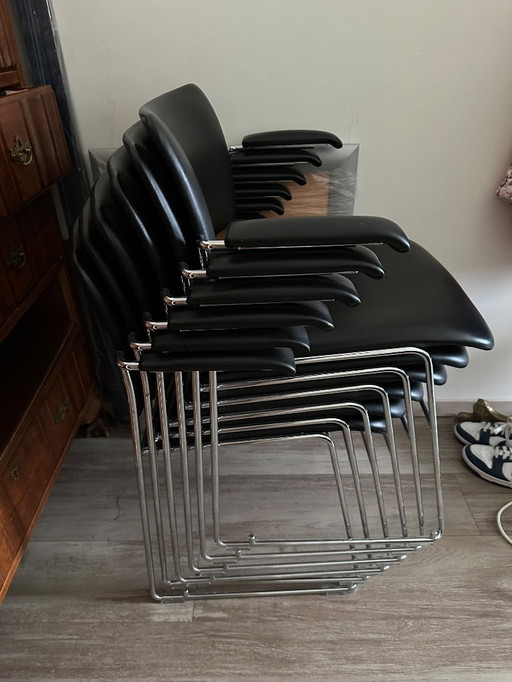 Sillas de cuero HOWE 6