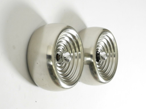 Lámparas de pared Padina de Castiglioni para Flos, Aluminio, Italia, alrededor de 1970