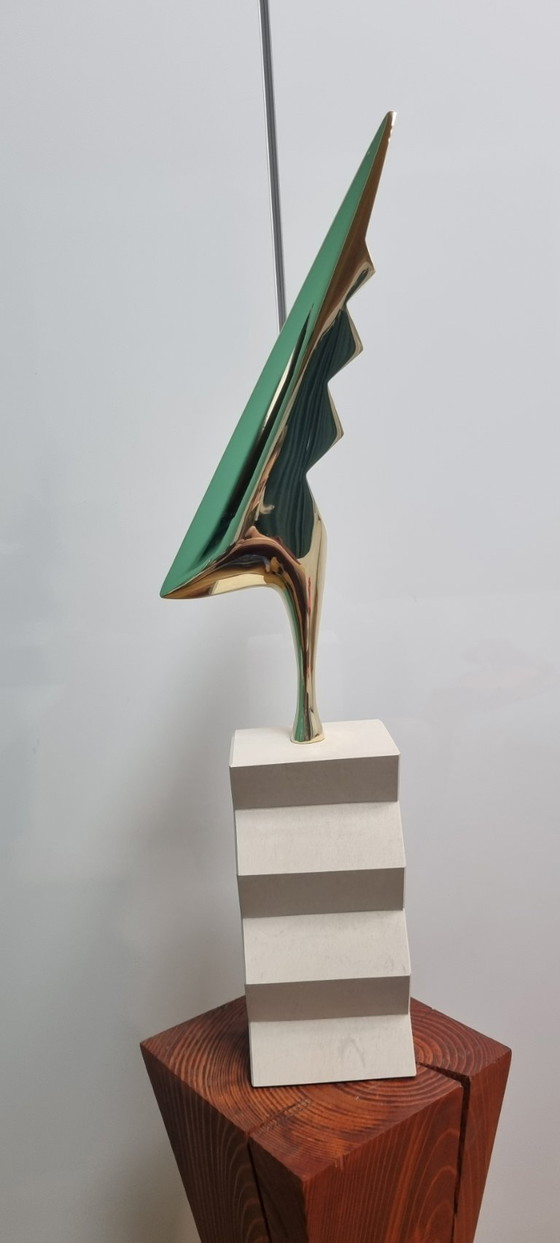 Image 1 of Die von Brancusi inspirierte Hahnenskulptur