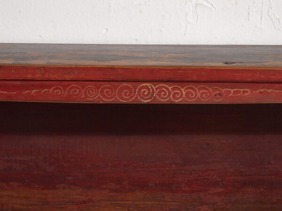 Antique low cabinet in elm wood – China, circa 1900 – Sideboard cabinet, Iron (photo 36 of 40)