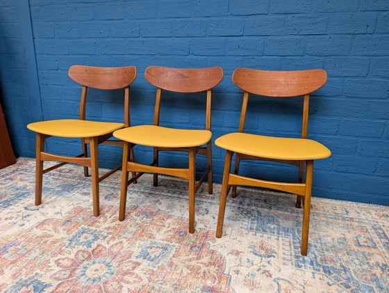 Image 1 of 3x chaises vintage, Farstrup, 1960