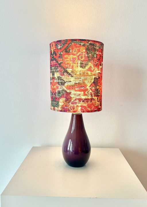 Lampe vase de style bohème - sans fil et adaptée à une utilisation en extérieur