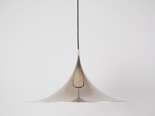 Deense vintage halve hanglamp van Fog Og Morup, 1969 – Fog & Mørup, hanglampen, Brass