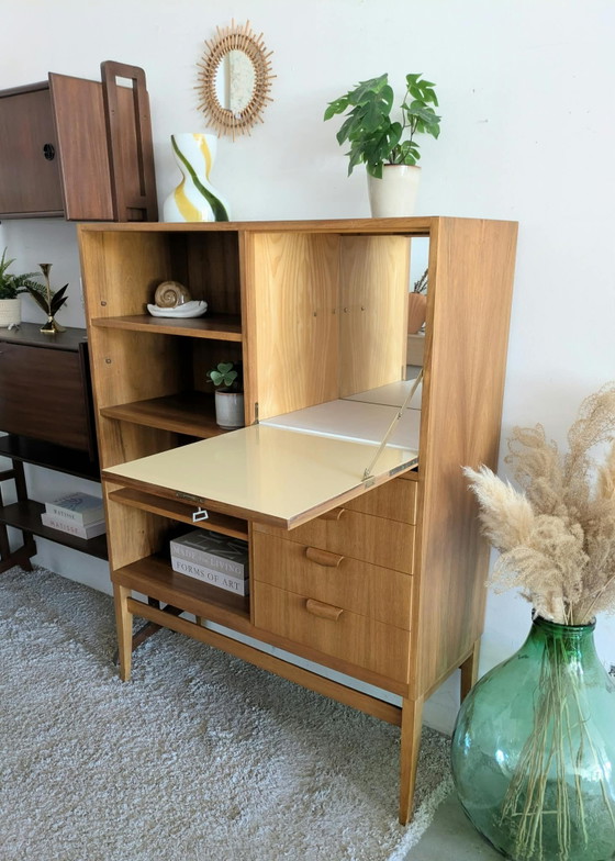 Credenza alta vintage, Mid-century, libreria e mobile bar – Credenze alte, Wood (photo 5 of 8)