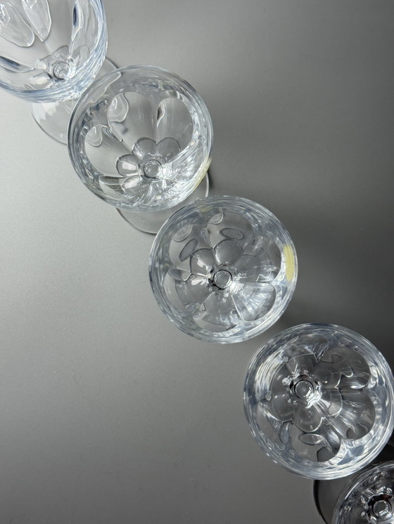 Image 1 of Set di 7 bicchieri di cristallo - Cristal d'Arques