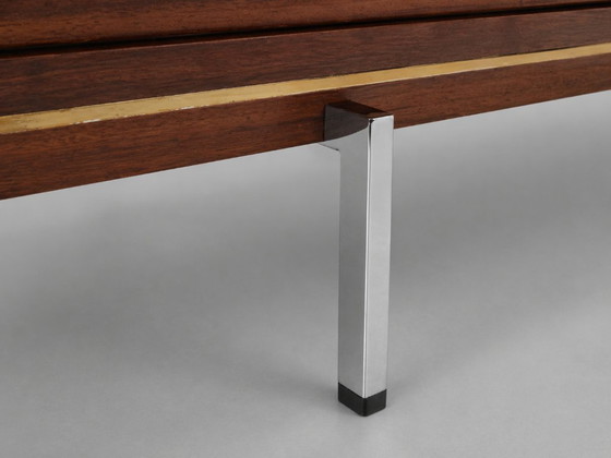 Image 1 of Teak-Lowboard im Mid-Century-Stil – Jos De Mey für Pauvers – Belgisches Design