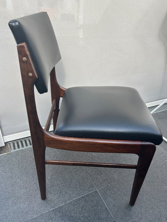 Image 1 of Erik Buch rosewood eetkamer set