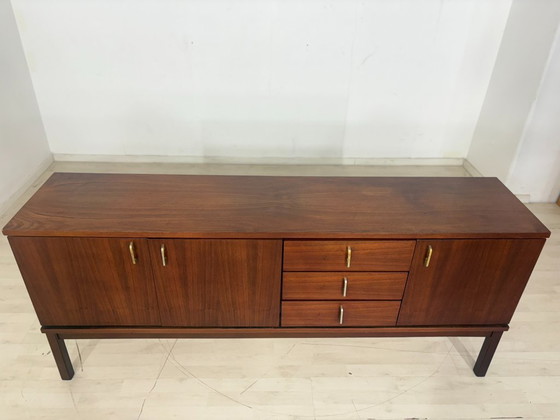 Image 1 of Very beautiful vintage sideboard / teak sideboard / chest of drawers / cabinet