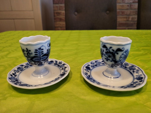 Hueveras de Meissen