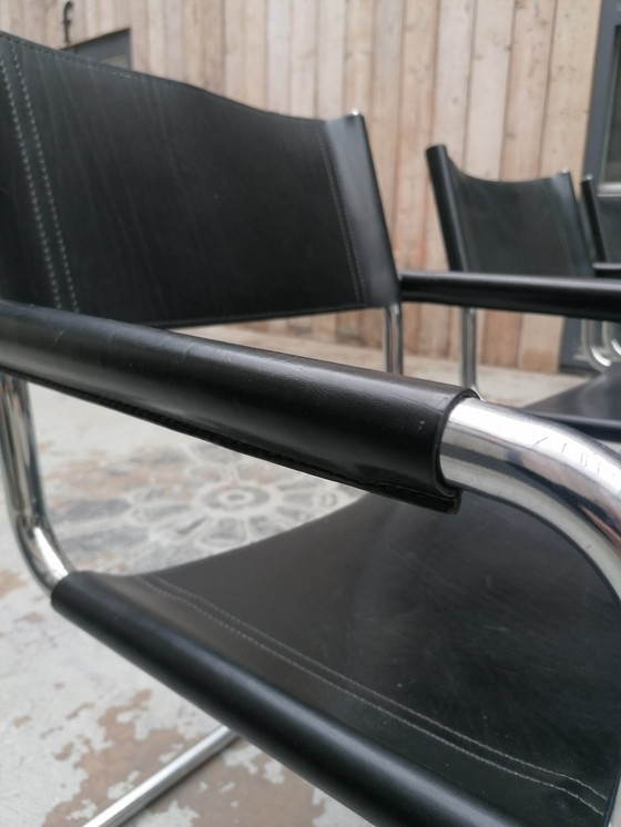 Image 1 of 4x Mart Stam model s 34 stoelen