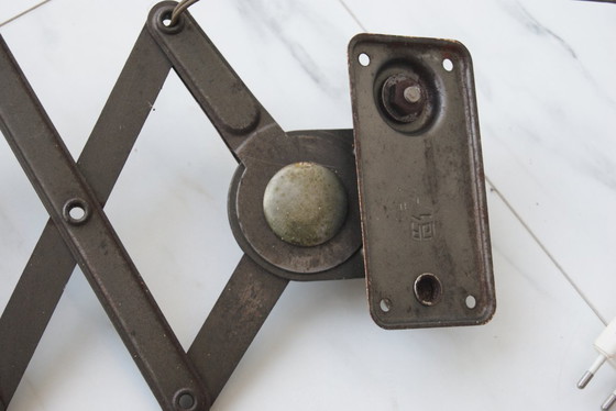 Image 1 of Industrial scissor lamp