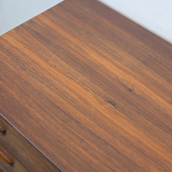Kai Kristiansen vintage 60s Danish Rosewood Chest of drawers, FM Møbler, Brown (photo 18 of 20)
