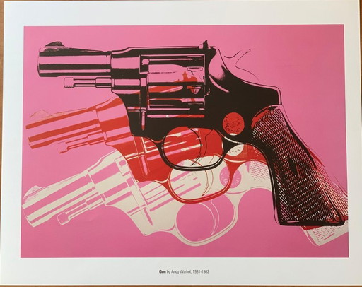 Geweer, 1981/1982 – Andy Warhol (naar) | Offsetdruk met toestemming van de redactie, 2007