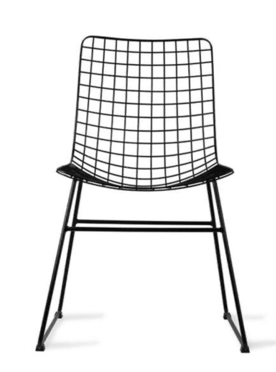 Image 1 of Mesa de comedor u oficina ovalada negra Dan-Form de Morten Georgsen con 4 sillas