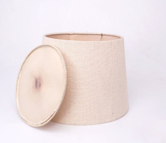 Image 1 of Nils Kähler blue earthenware table lamp