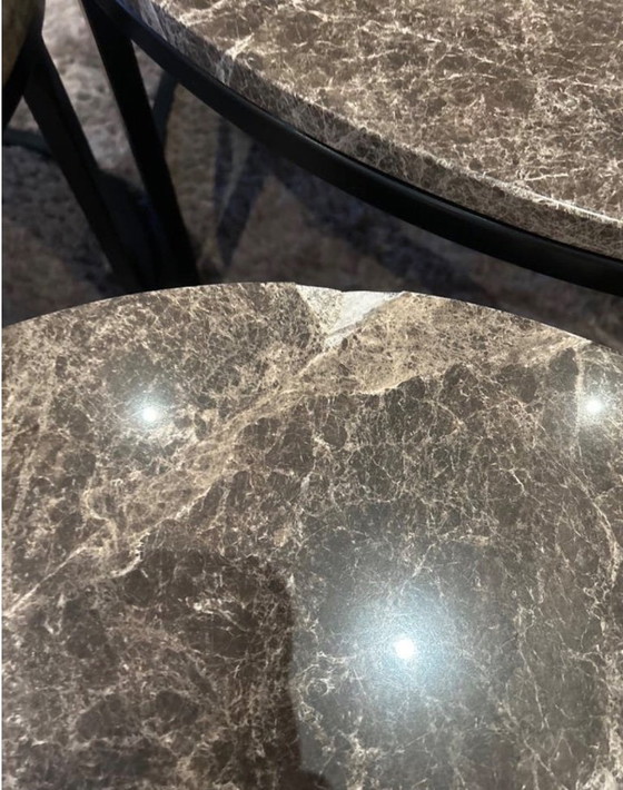 Image 1 of Couchtisch-Set aus Marmor
