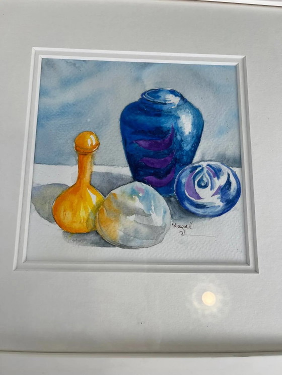 Bodegón enmarcado – Pinturas y dibujos, Paper (photo 3 of 10)