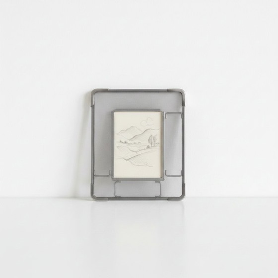 Image 1 of Unique Brutalist/Mid Century Modern Design Mesh Frame